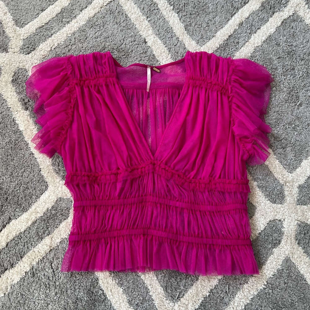 Free People Making Me Smile Top